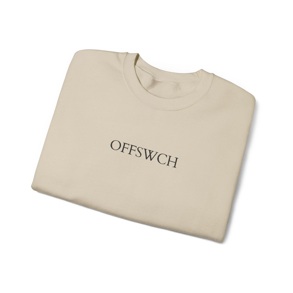 Power Down Embroidered Crewneck