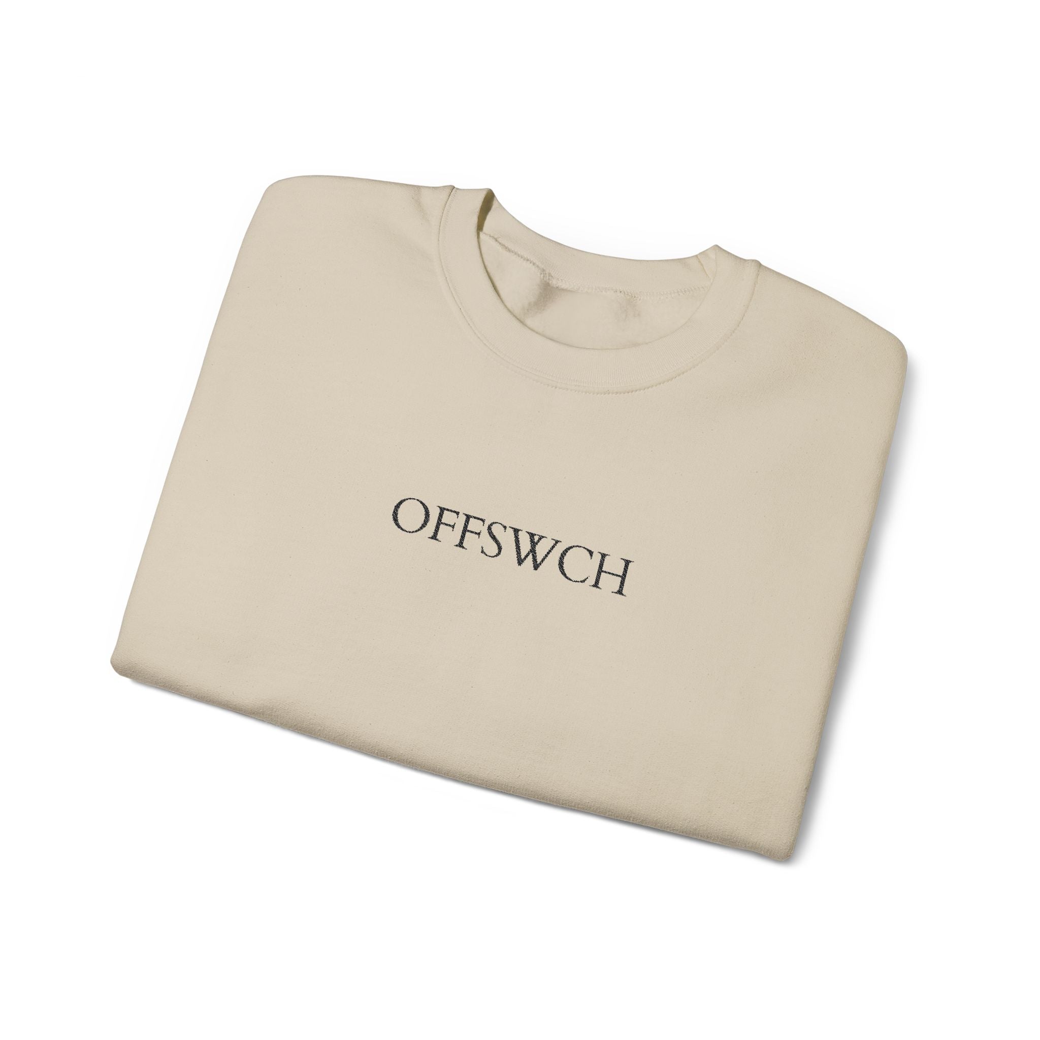 Power Down Embroidered Crewneck