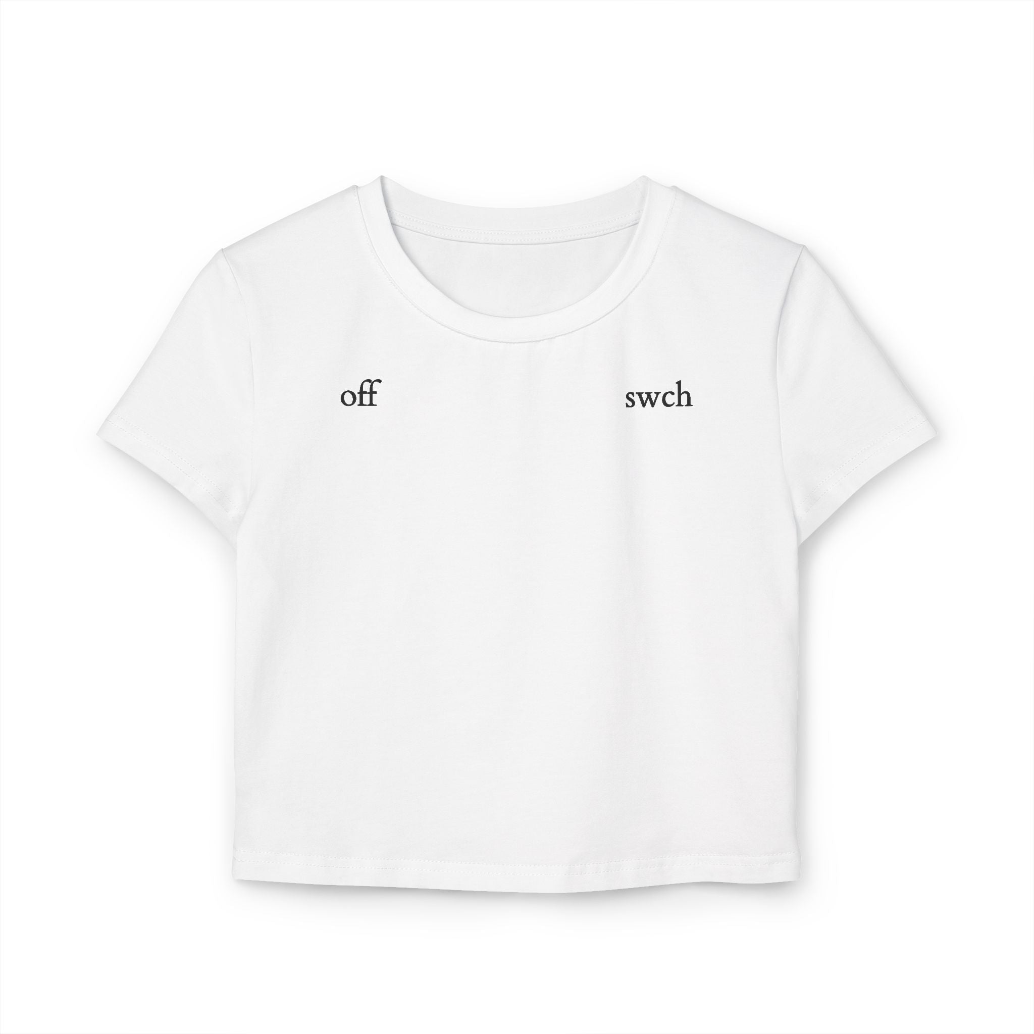 OFFSWCH Statement Baby Tee