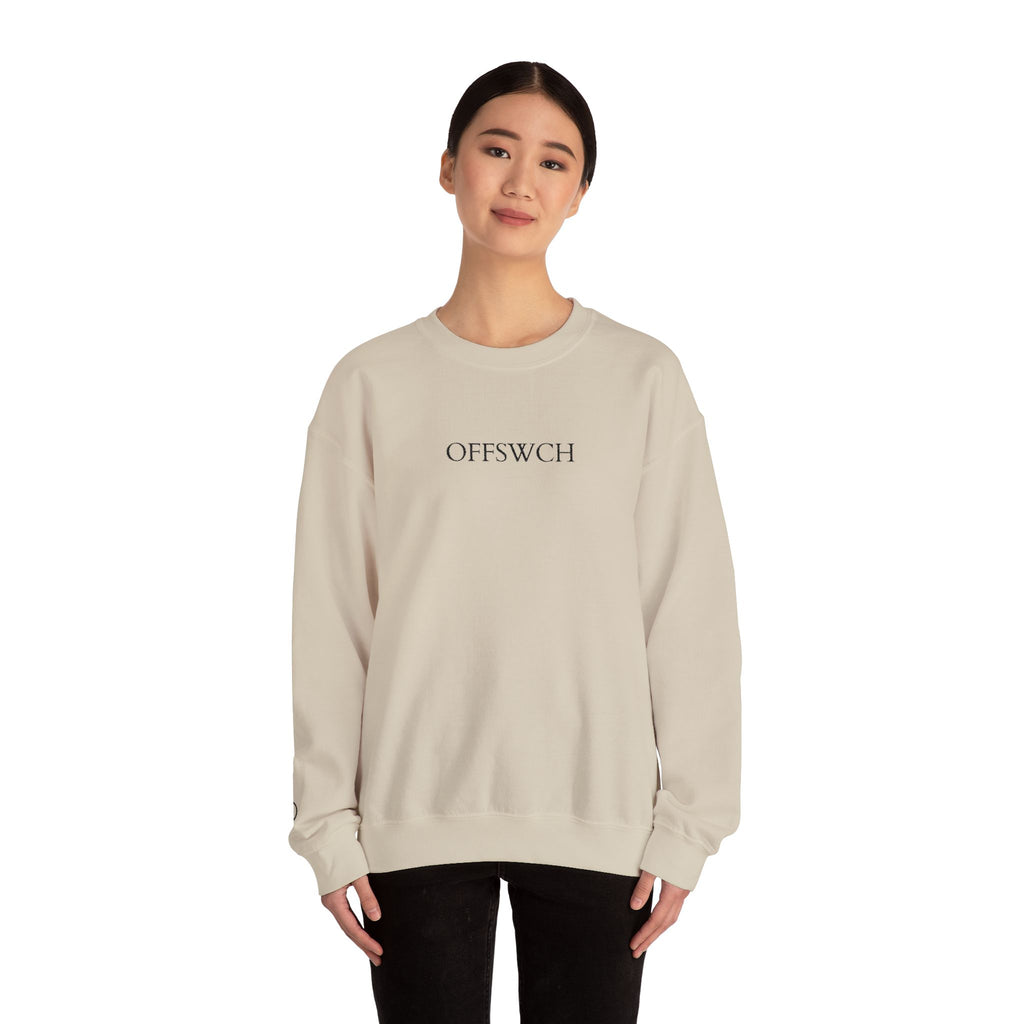 Power Down Embroidered Crewneck
