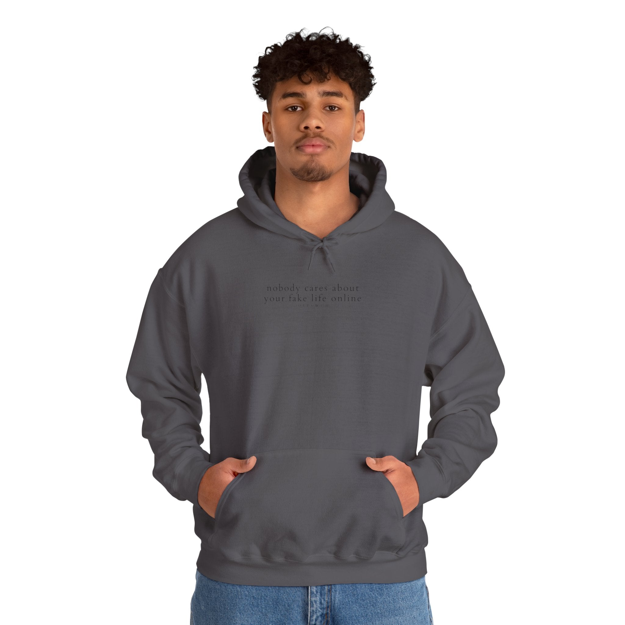 Nobody Cares Statement Hoodie